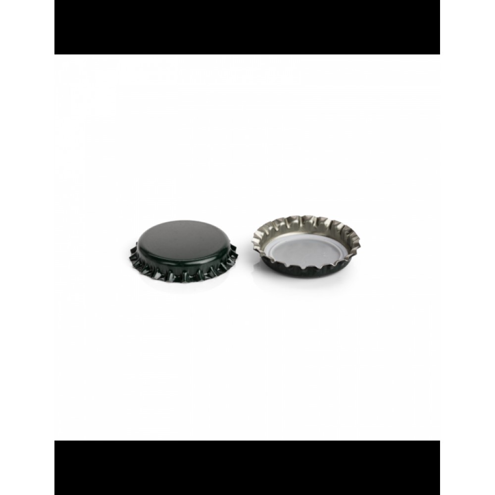 CAPSULA METALICA Ø 26 COM JUNTA PVC-FREE PRETO