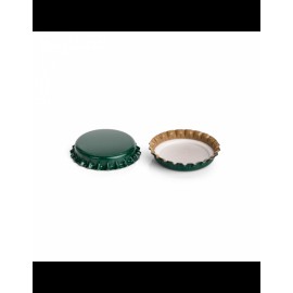CAPSULA METALICA Ø 26 COM JUNTA PVC-FREE VERDE ESCURO