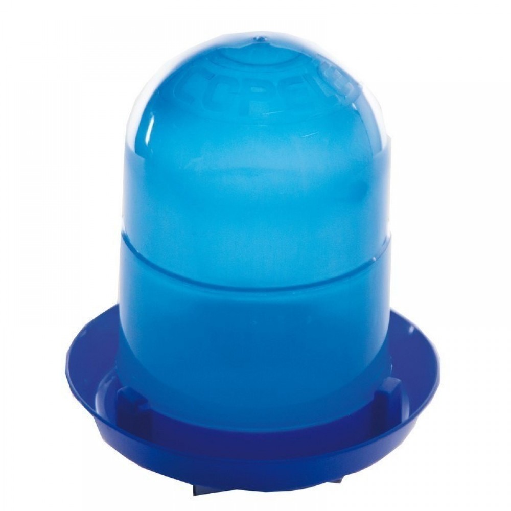 BEBEDOURO PINTOS 1ª IDADE 2 LITROS AZUL PLASTICO