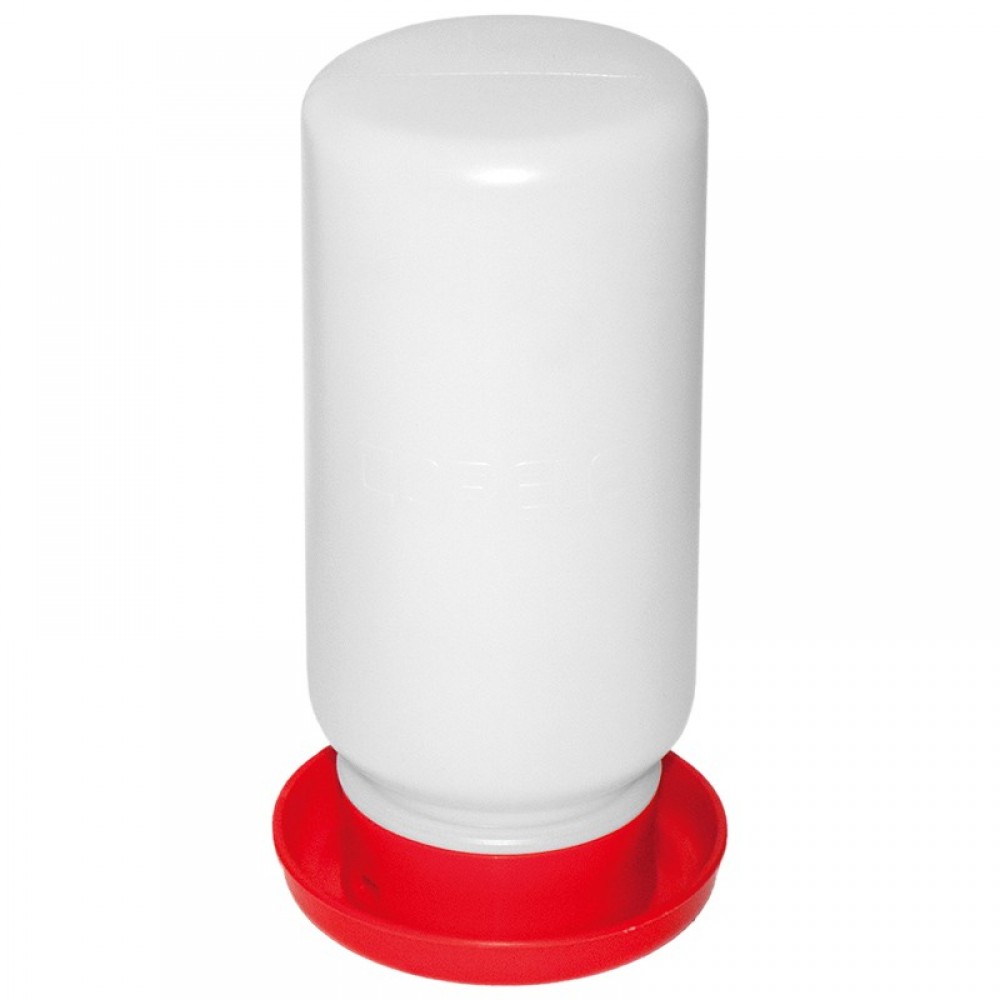BEBEDOURO DE AVES PLASTICO 1 LT