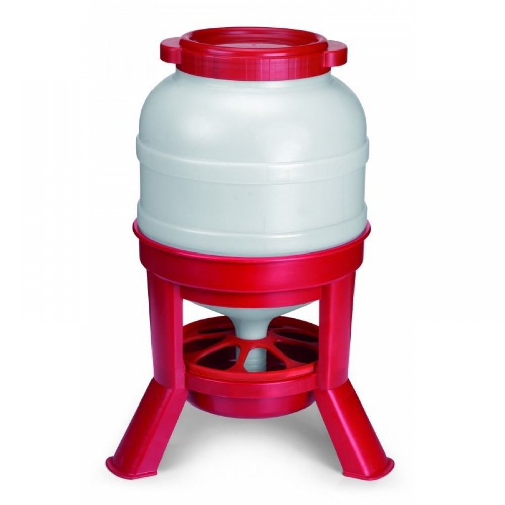 CO.COMEDOURO DE AVES 40 LITROS C/PATAS