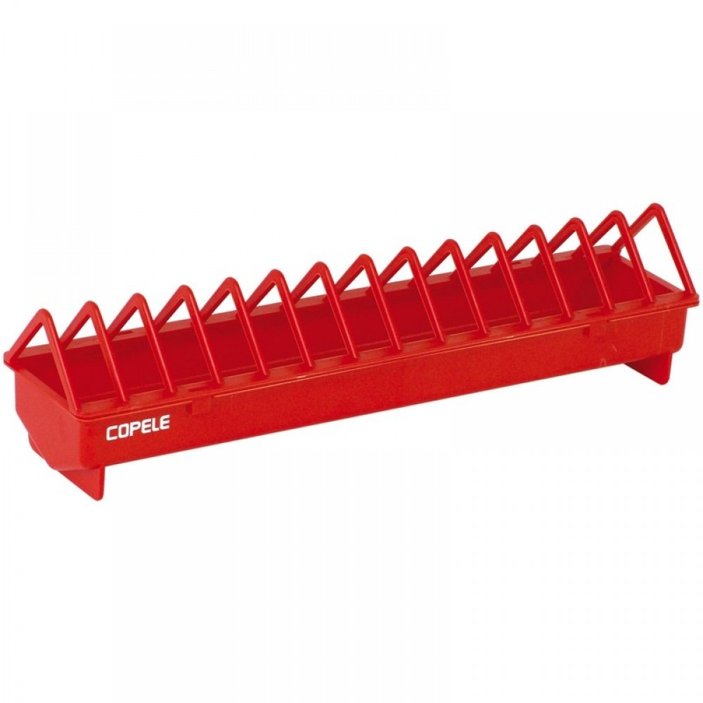CO.COMEDOURO PINTOS 0.5MT PLASTICO REDE ESTREITA