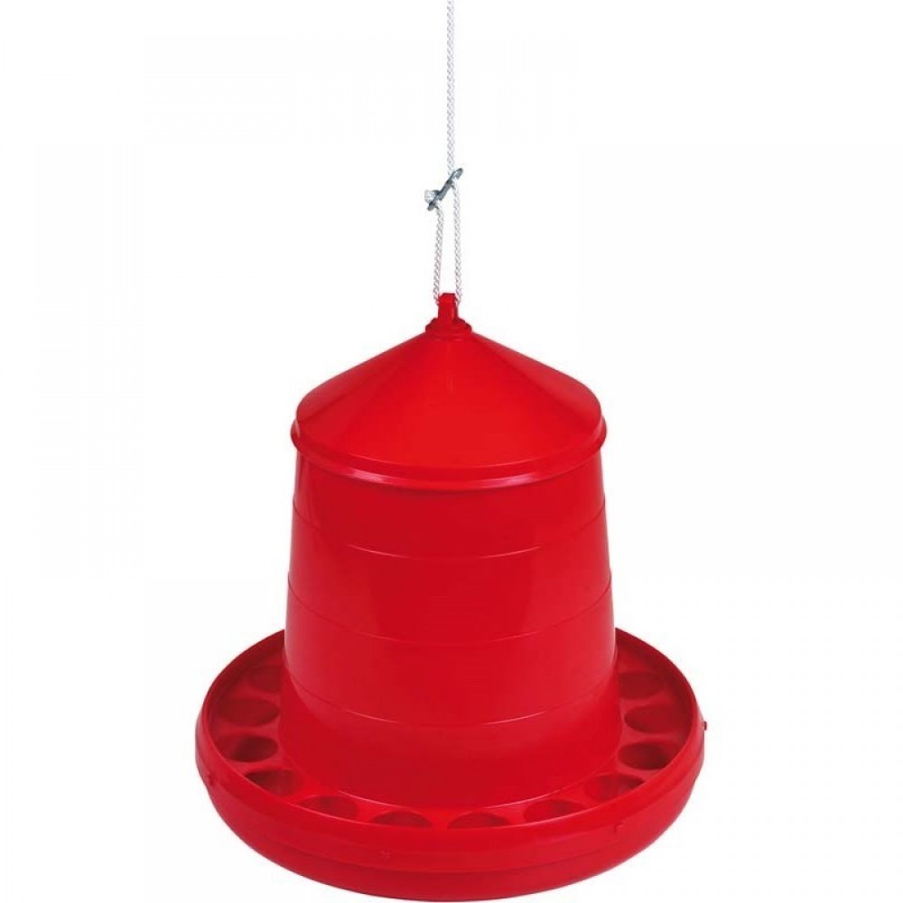 COMEDOURO AVES TRAMONHA PLASTICO 4KG