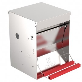 COMEDOURO ABERTURA MECANICA "SAFFED" DE AVES 12 KG