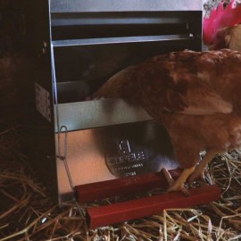COMEDOURO ABERTURA MECANICA "SAFFED" DE AVES 40 KG