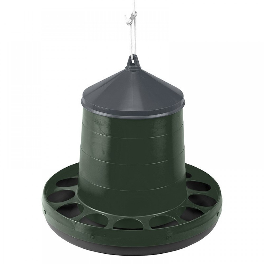 COMEDOURO GALINHAS 12 KG  PLASTICO RECICLADO