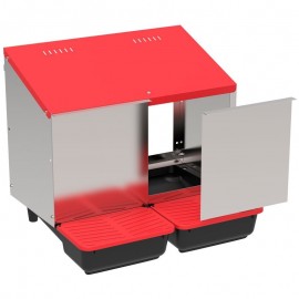 POEDEIRO PLATINUM METAL EXTERIOR GALINHAS 2 DIVISAO