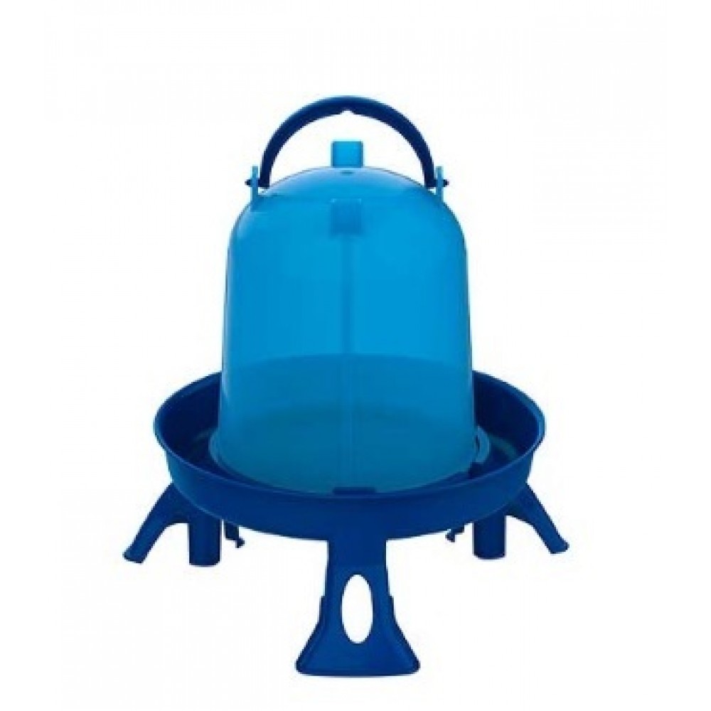 BEBEDOURO FRANGOS ECO PLASTICO C/PATAS AZUL 1,5L