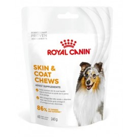 ROYAL CANIN SUPLEMENTO CAO ADULTO SKIN & COAT CHEWS  - 240G