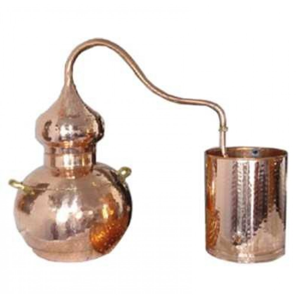 ALAMBIQUE TIPO CACHIMBO - 10 LITROS