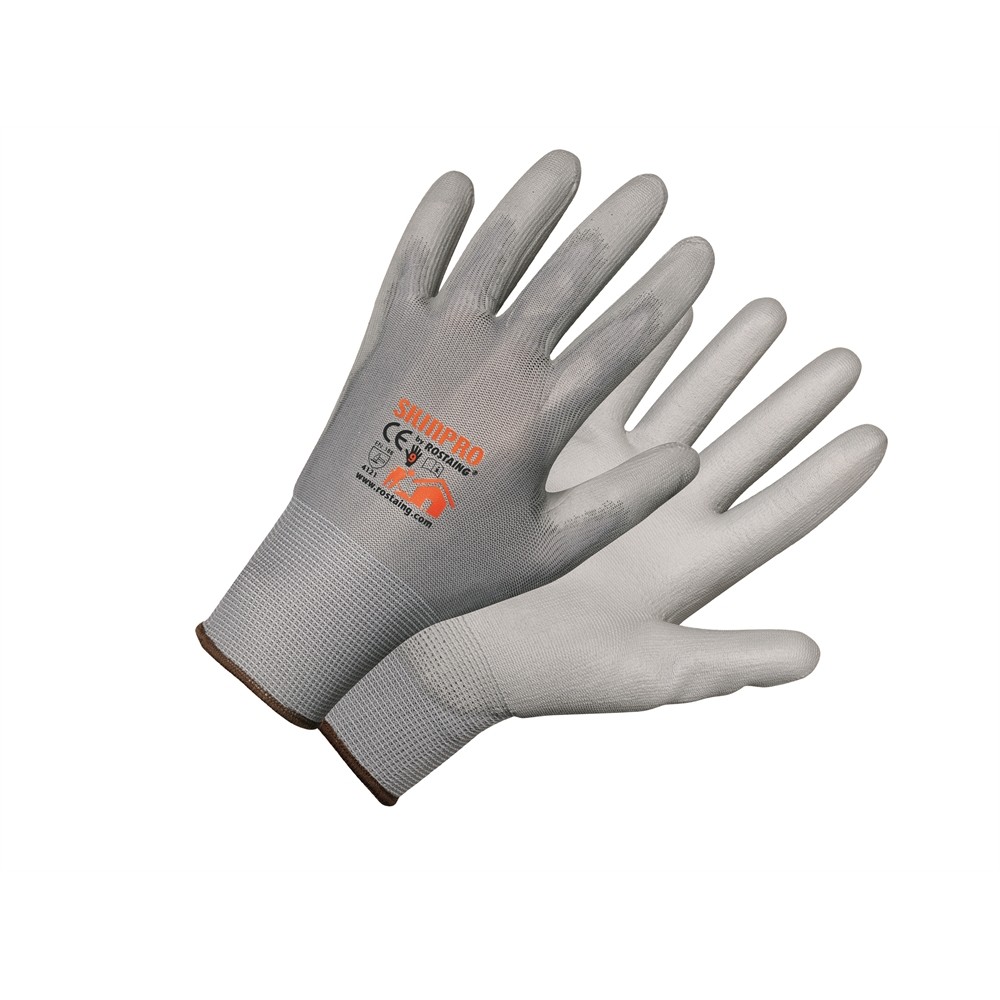 ROSTAING LUVAS DE TRABALHO POLIURETANO Nº 9" SKINPRO