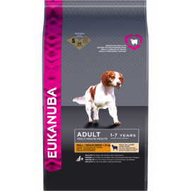 EUKANUBA CAO ADULTO LAMB RICE RAÇAS MEDIAS  2.5 KG