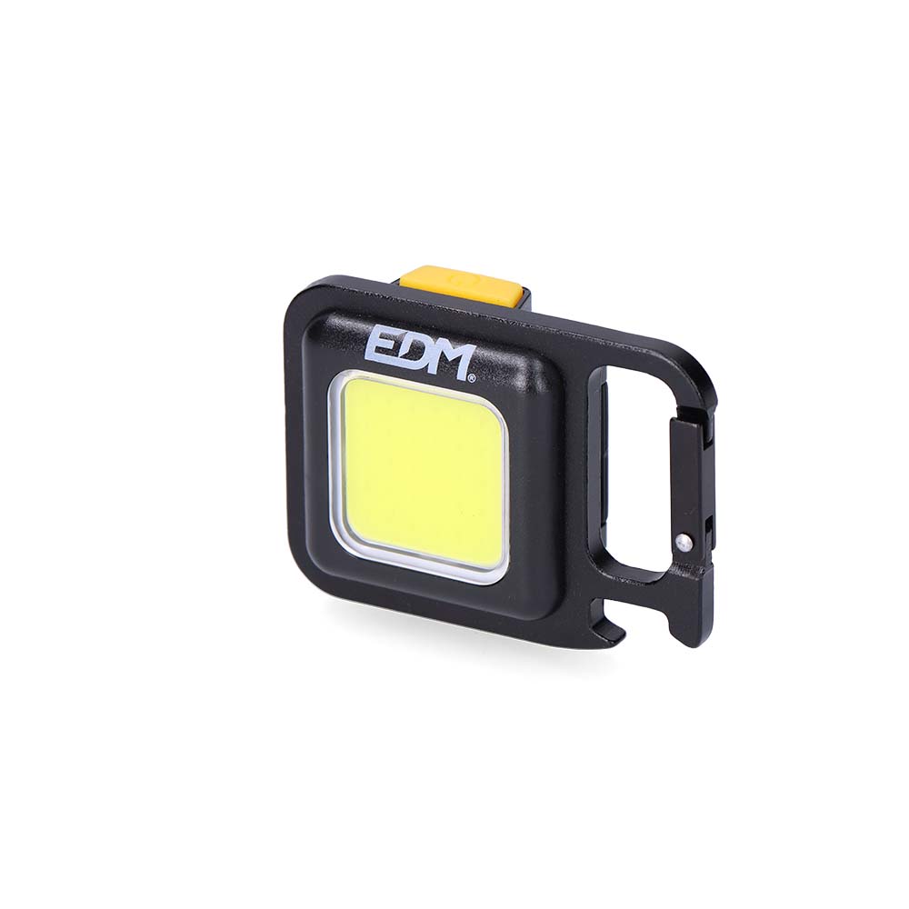 LANTERNA PORTA-CHAVES MULTIFUNCIONAL COB 6 W, TAMANHO 45 x 21,5 x 62 mm