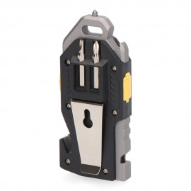 LANTERNA DE SEGURANÇA 6 EM 1 7W + 2,5W 400Lm 2 LEDS 300mAh