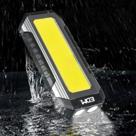 LANTERNA LED DE ALUMÍNIO RECARREGÁVEL 10W