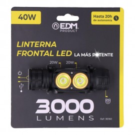 LANTERNA FRONTAL 3.000Lm