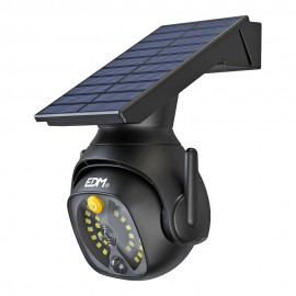 CAMARA CTV SIMULADA COM APLIQUE SOLAR