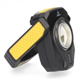 LANTERNA COM 1 LED 10W 900lm COMPACT RECARREGÁVEL. BASE MAGNÉTICA.