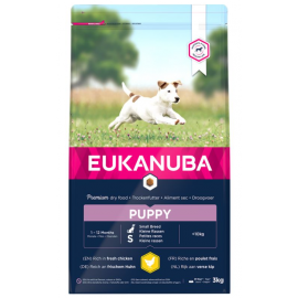 EUKANUBA PUPPY RAÇAS PEQUENAS  3 KG