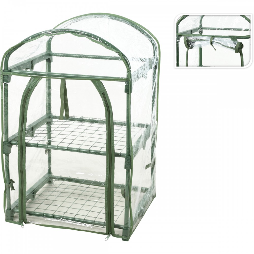 MINI ESTUFA VERDE  – 50x45x84cm