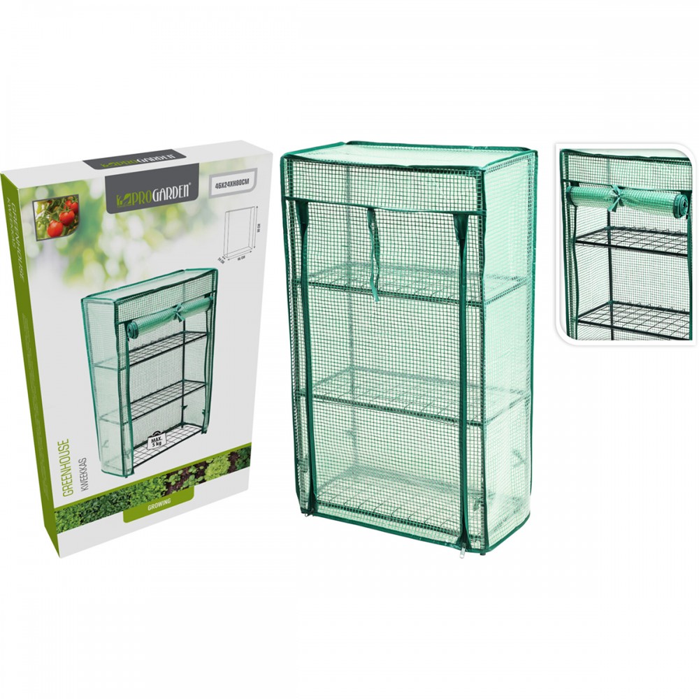 MINI ESTUFA VERDE  – 46x24x80cm