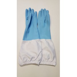 PAR LUVAS PROFISSIONAIS NITRILO AZUL