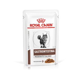 ROYAL CANIN VET  WET GATO GASTROINTESTINAL MODERATE CALORIE  (12X85G)