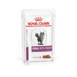 ROYAL CANIN VET  WET GATO RENAL FRANGO (12X85G)