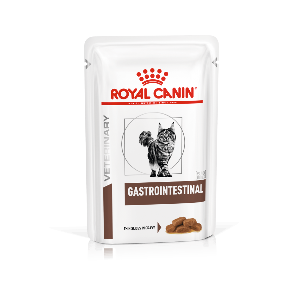 ROYAL CANIN VET  WET GATO GASTROINTESTINAL (12X85G)