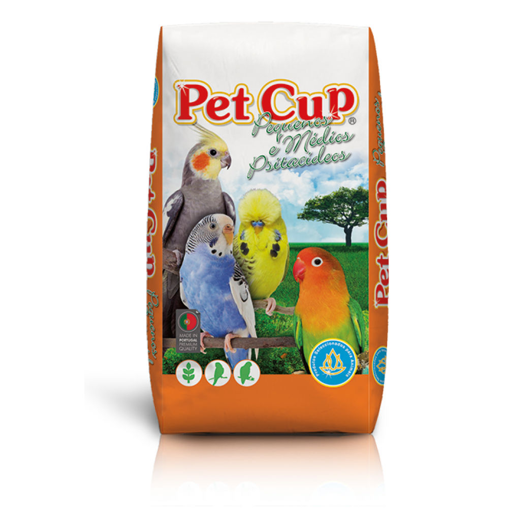 PETCUP MISTURA DE AGAPORNIS CLASSIC - 20 KG
