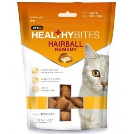 MARK&CHAPPEL HEALTHYBITES GATO HAIRBALL REMEDY TREATS - 65GR