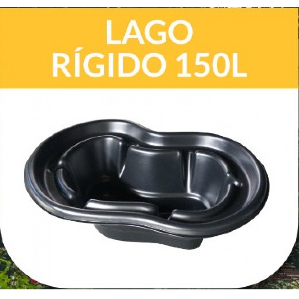 LAGO EM PLASTICO RIGIDO 150 LTS (125X100X40)
