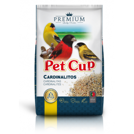 PETCUP MISTURA DE CARDINALITOS PREMIUM - 3 KG