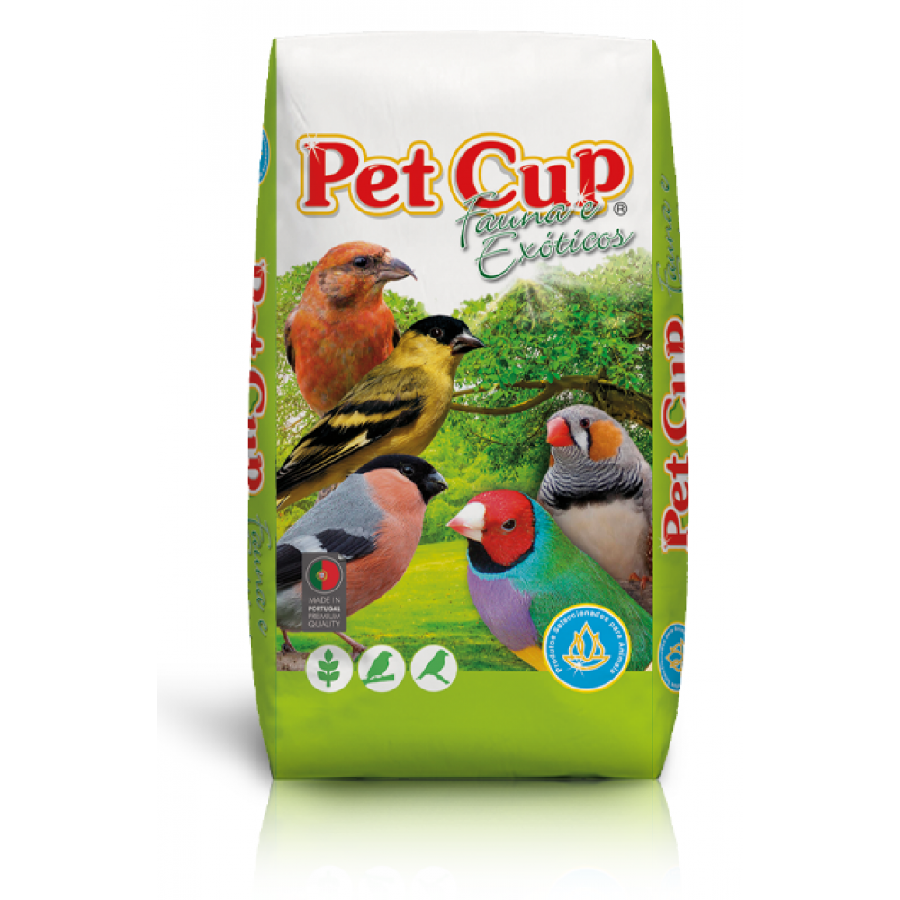 PETCUP MISTURA DE CARDINALITOS PREMIUM - 15 KG