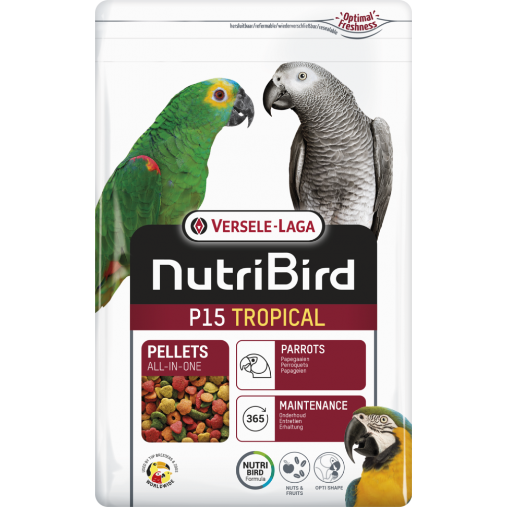 NUTRIBIRD P 15 TROPICAL PAPAGAIOS - 1 KG