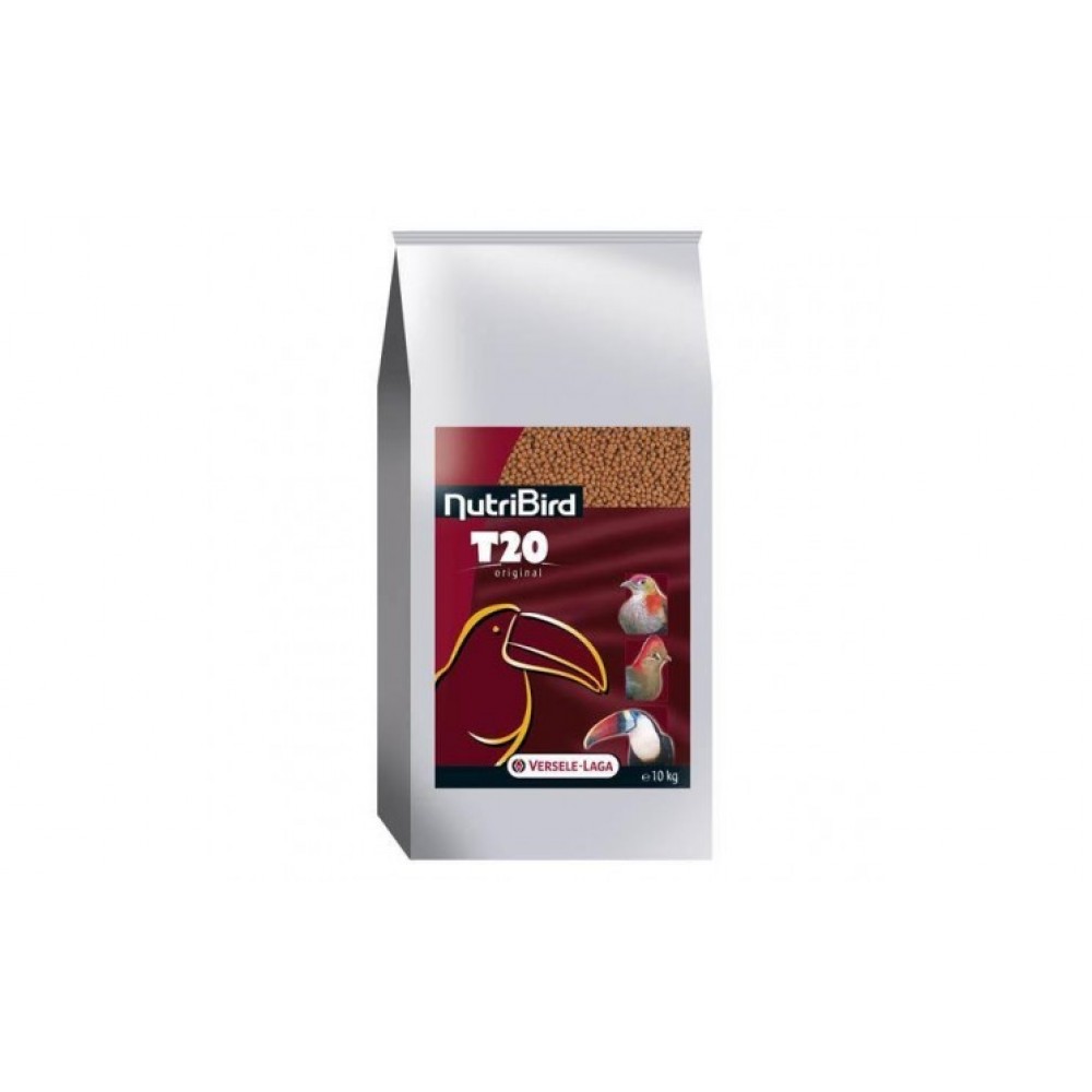 NUTRIBIRD T 20 ORIGINAL TUCANOS - 10 KG