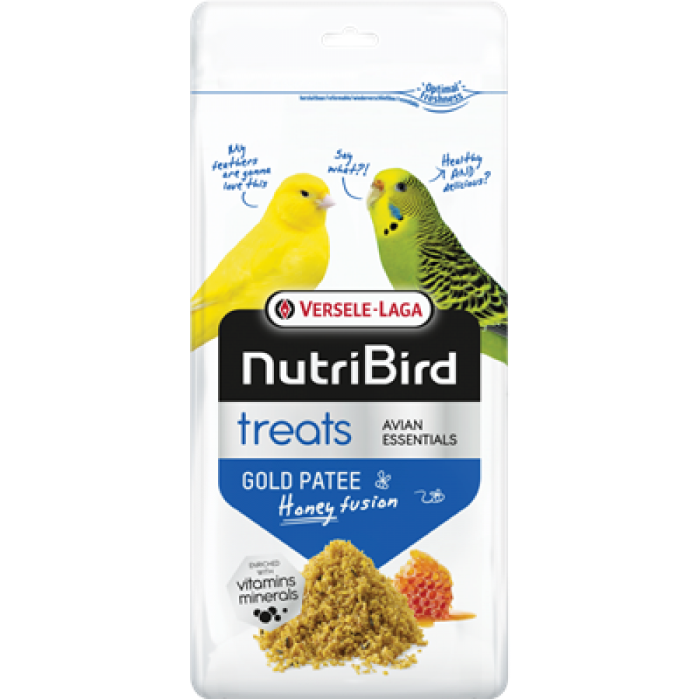 NUTRIBIRD PAPA HUMIDA CANARIOS GOLD PATE HONEY - 250 GR