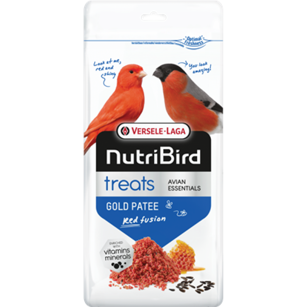 NUTRIBIRD PAPA HUMIDA VERMELHA GOLD PATE RED - 250 GR