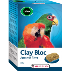 ORLUX BLOCO ARGILOSO PAPAGAIOS CLAY BLOC - 550 GR