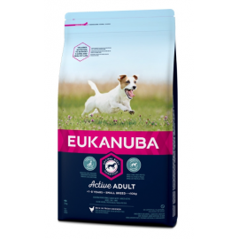 EUKANUBA CAO ADULTO RAÇAS PEQUENAS  3 KG
