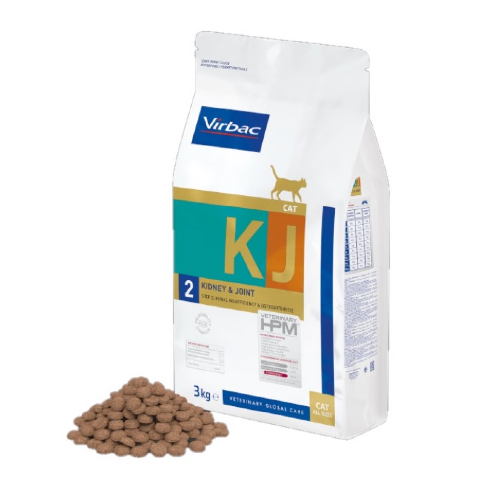 VIRBAC HPM KJ2 GATO  KIDNEY & JOINT - 3KG