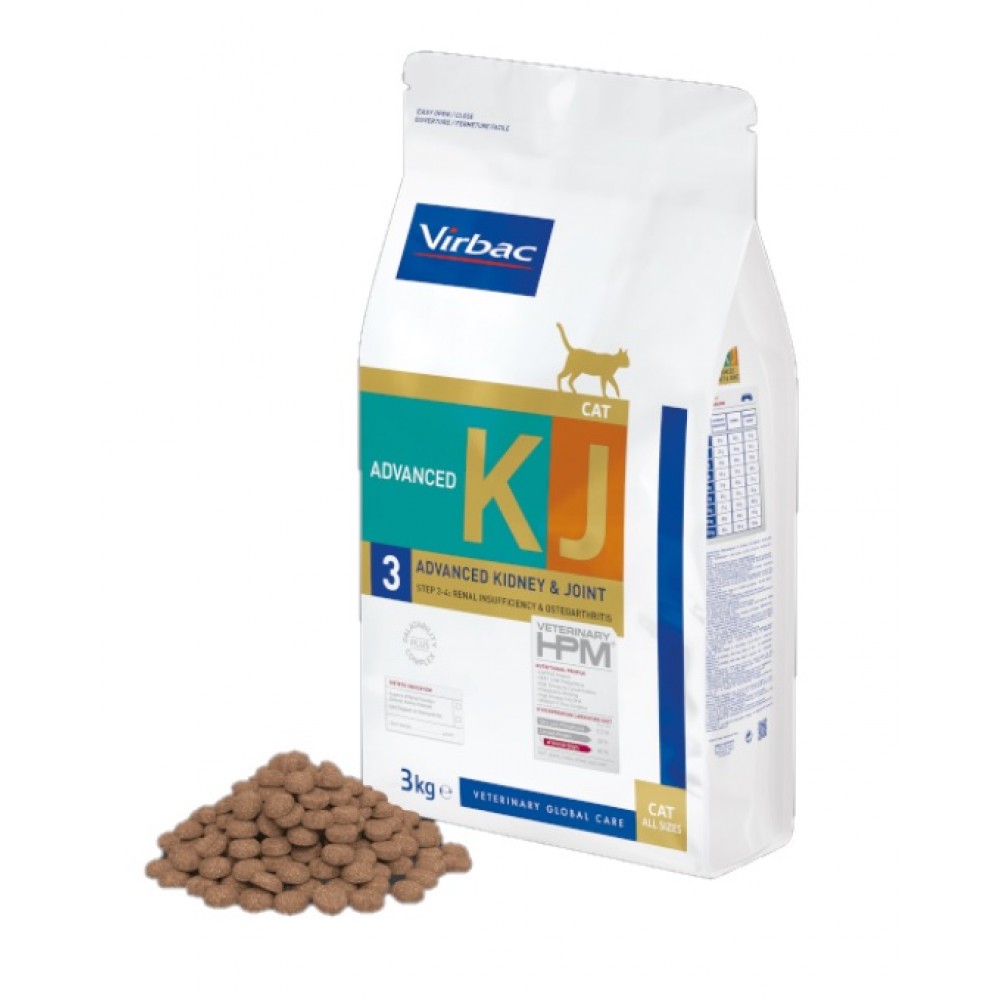 VIRBAC HPM KJ3 GATO ADVANCE KIDNEY & JOINT - 3KG