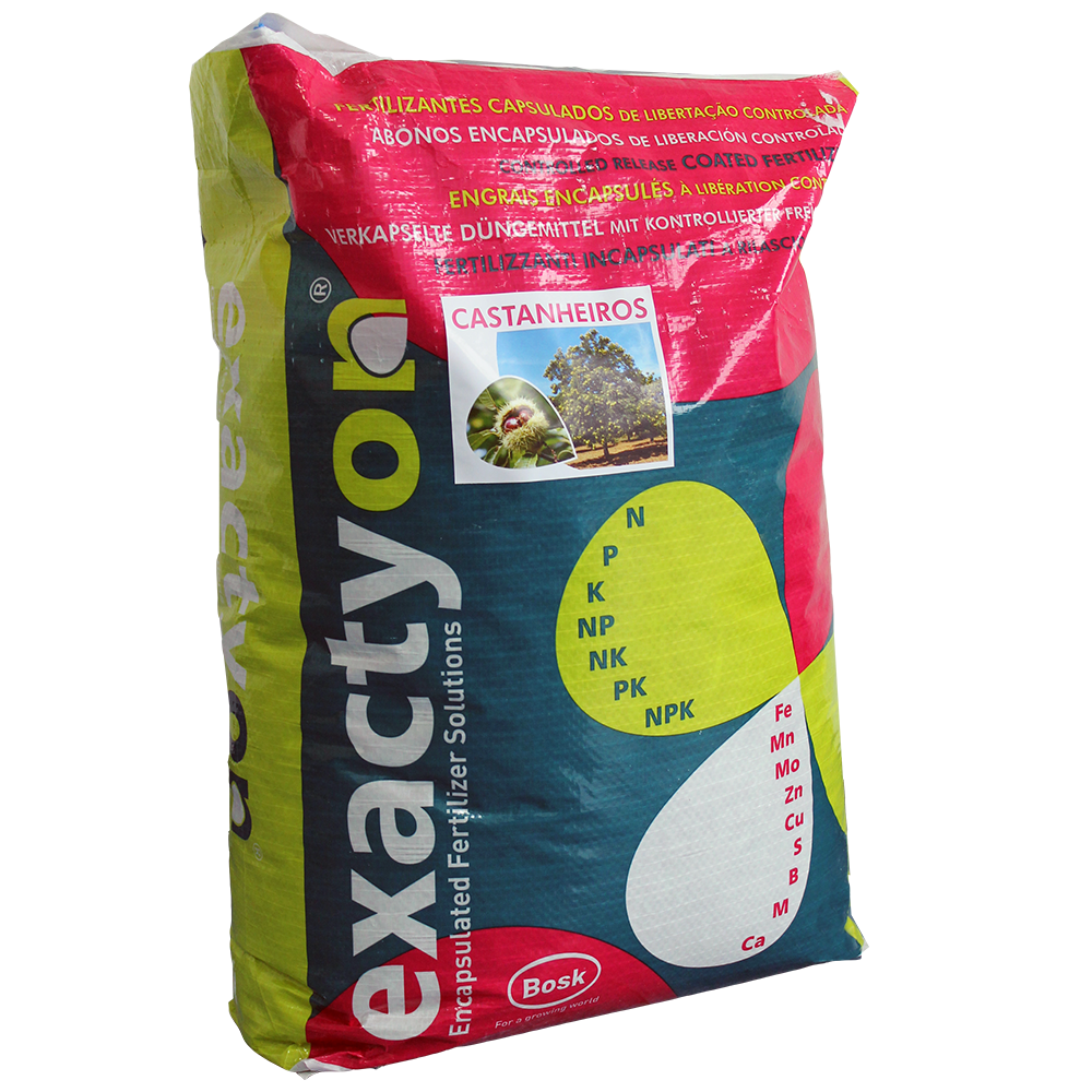 ADUBO EXACTYON AG CASTANHEIROS 6-15-8 NPK (3M)-SC25KG
