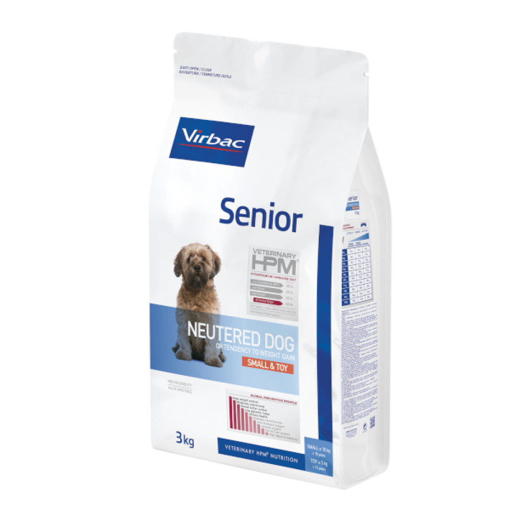 VIRBAC HPM CAO SENIOR  NEUTERED SMALL & TOY  - 3KG