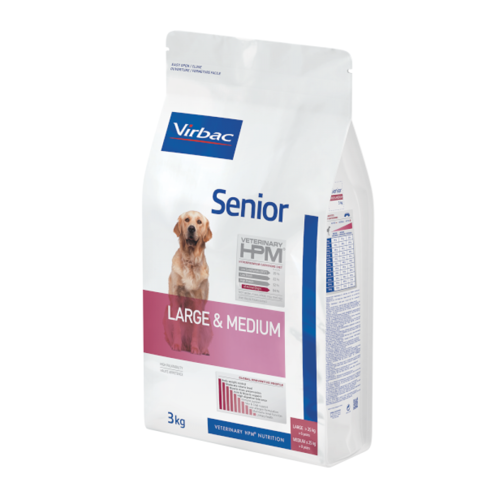 VIRBAC HPM CAO SENIOR  LARGE & MEDIUM - 3KG