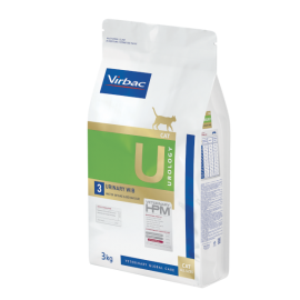 VIRBAC HPM U3 GATO  URINARY  WIB - 3KG
