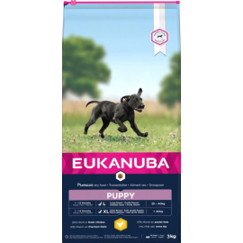 EUKANUBA PUPPY RAÇAS GRANDES  3 KG