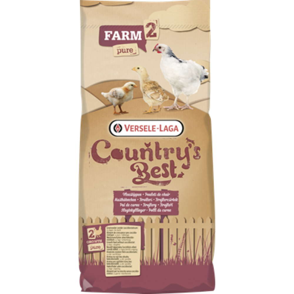 VERSELE LAGA COUNTRY´S BEST FARM 2 PURE PELLET - 20KG