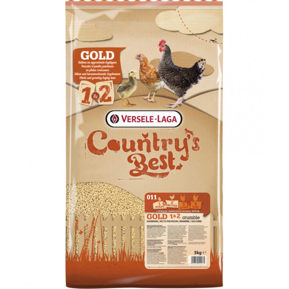 VERSELE LAGA COUTRY´S BEST GOLD 1 & 2 CRUMBLE - 5 KG