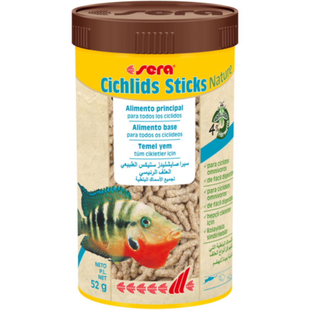 SERA CICHLIDS STICKS - 250 ML